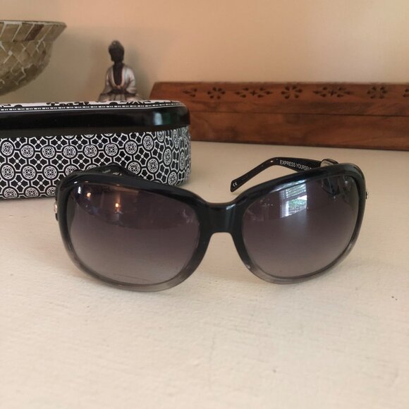 BRIGHTON Sunglasses Express Yourself Black & Silver - Picture 3 of 11